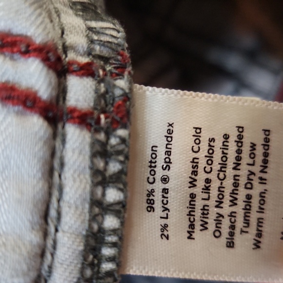 Signature Gray Denim Mid-Rise Stretch Ankle Length Jeans Women's 2 - Picture 7 of 14